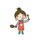 Piki ＆ Macaron（個別スタンプ：6）