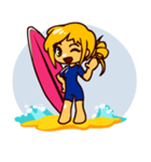 U Surf Me Crazy！（個別スタンプ：2）