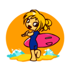 U Surf Me Crazy！（個別スタンプ：5）