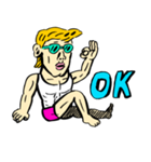楽しいキャラクター達（個別スタンプ：4）