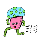 楽しいキャラクター達（個別スタンプ：9）