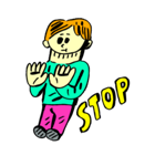 楽しいキャラクター達（個別スタンプ：35）
