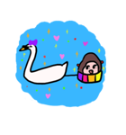 BABU series NO.2 SWAN（個別スタンプ：29）