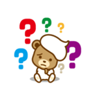 CREAM BABY BEAR（個別スタンプ：12）