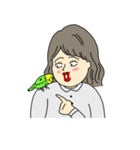 インコちゃんの人間言葉（個別スタンプ：23）