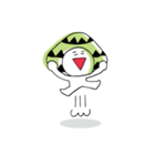 きのこちゃんたち その1（個別スタンプ：7）