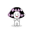 きのこちゃんたち その1（個別スタンプ：22）