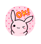 うさぎのラピちゃん（個別スタンプ：17）