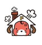 フジ犬くん フジケン公式キャラクター（個別スタンプ：18）