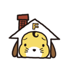 フジ犬くん フジケン公式キャラクター（個別スタンプ：35）