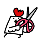 めんどりのリアクション（個別スタンプ：21）