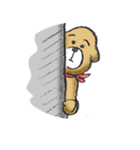 困り顔 いぬゴロー（個別スタンプ：23）