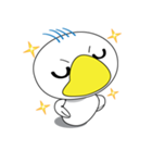 幸せの白い鳥「Good Birdの日常」（個別スタンプ：22）