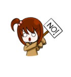 Aki-chan's Daily Life（個別スタンプ：4）