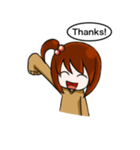 Aki-chan's Daily Life（個別スタンプ：12）