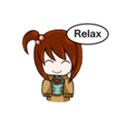 Aki-chan's Daily Life（個別スタンプ：23）