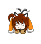 Aki-chan's Daily Life（個別スタンプ：35）