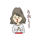 日常女子会話（個別スタンプ：1）