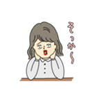 日常女子会話（個別スタンプ：37）