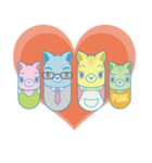 CAPSULOID - Cat's Family（個別スタンプ：12）