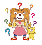 BEAR GIRL（個別スタンプ：2）