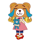 BEAR GIRL（個別スタンプ：11）