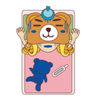 BEAR GIRL（個別スタンプ：13）