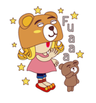 BEAR GIRL（個別スタンプ：14）