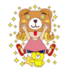 BEAR GIRL（個別スタンプ：29）