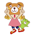BEAR GIRL（個別スタンプ：35）