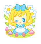 Alice's world（個別スタンプ：3）