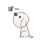 マルチーズと一緒～のらの1日～（個別スタンプ：14）