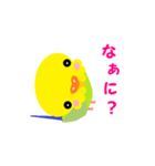 ほのぼのインコ（個別スタンプ：2）