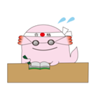 笑顔のウーパルーパー（個別スタンプ：21）