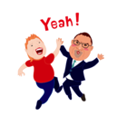 Jimmy ＆ Cassi（個別スタンプ：38）
