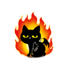 黒猫ギル（個別スタンプ：9）