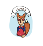 A Charming Fox（個別スタンプ：6）
