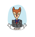 A Charming Fox（個別スタンプ：8）