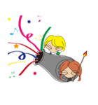姉と弟は、いつも仲良し（個別スタンプ：31）
