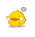 PEDPAO, The happiness duck（個別スタンプ：1）