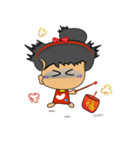 I am Orange-Flower.（個別スタンプ：27）