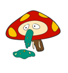 Disdain mushrooms（個別スタンプ：4）