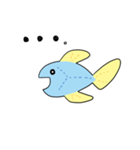 ちびペンと海の仲間たち（個別スタンプ：4）