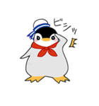 ちびペンと海の仲間たち（個別スタンプ：21）