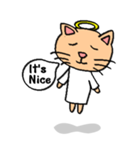 Milky the curious cat（個別スタンプ：15）