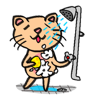 Milky the curious cat（個別スタンプ：37）