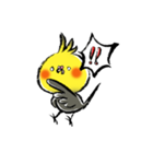 インコシリーズ オカメインコ（個別スタンプ：6）
