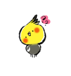 インコシリーズ オカメインコ（個別スタンプ：10）