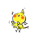インコシリーズ オカメインコ（個別スタンプ：12）