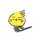 インコシリーズ オカメインコ（個別スタンプ：21）